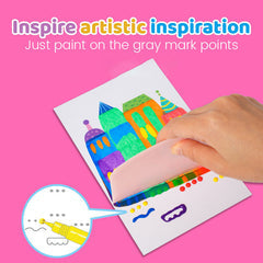 DIY Rainbow Scratch karácsonyi festés - Kreatív ünnepi áldás