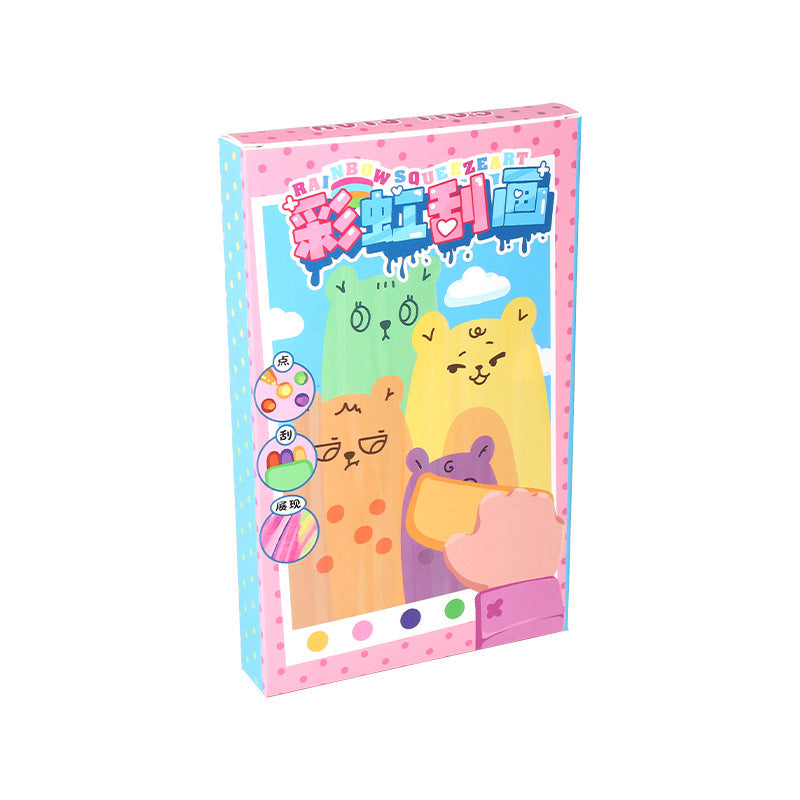 DIY Rainbow Scratch karácsonyi festés - Kreatív ünnepi áldás