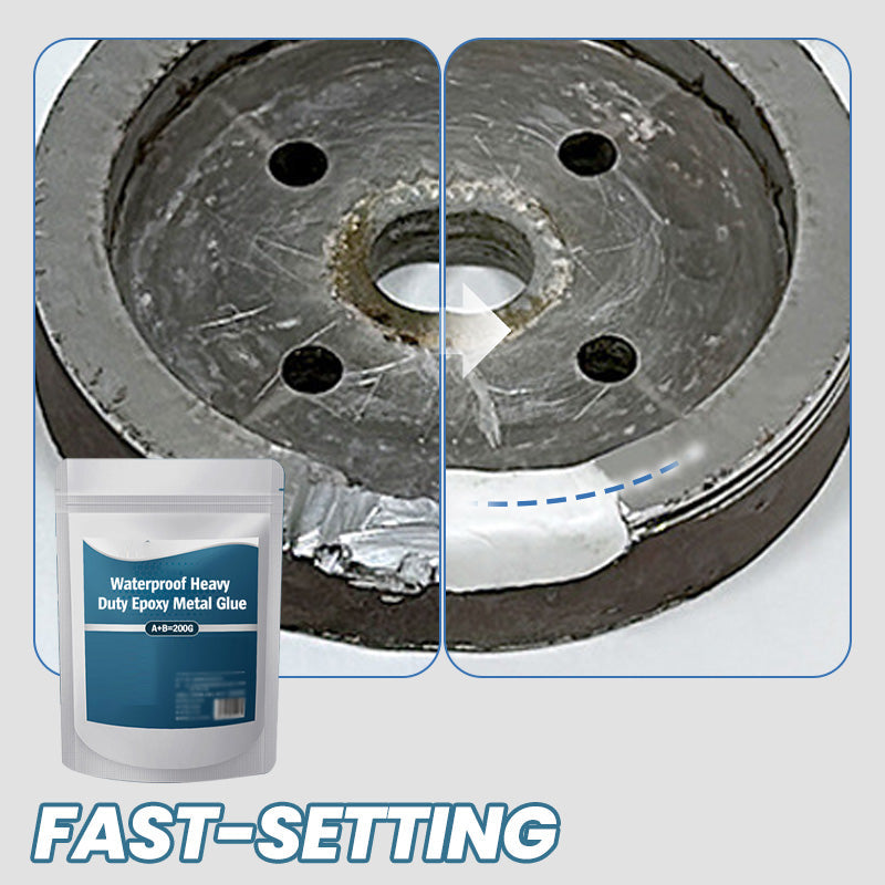 Vízálló, nagy teherbírású epoxi fémragasztó