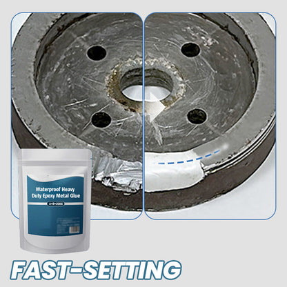 Vízálló, nagy teherbírású epoxi fémragasztó