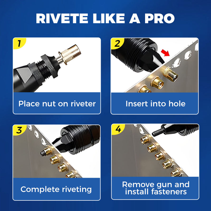 🔧🔧Menetes betétes szegecsanyák készlet