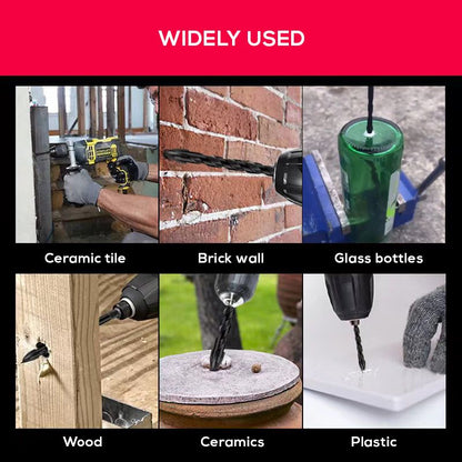 💥🛡️4 élű keresztfúró fúrószár készlet 7db