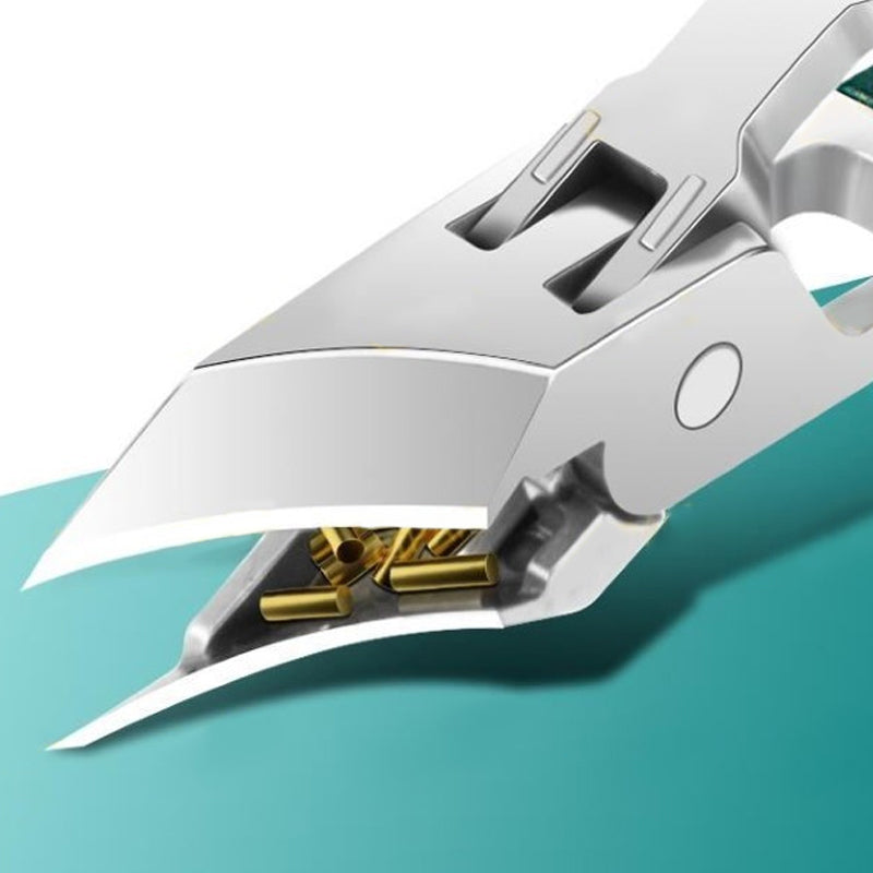 2025 Félár 🔥 Fröccsenésálló 25°-os ferde élű körömvágó olló 3 darabos készlet