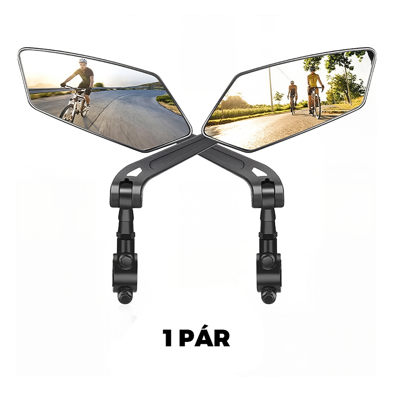 360 fokban forgatható visszapillantó tükör – alkalmas motorkerékpárokhoz és kerékpárokhoz