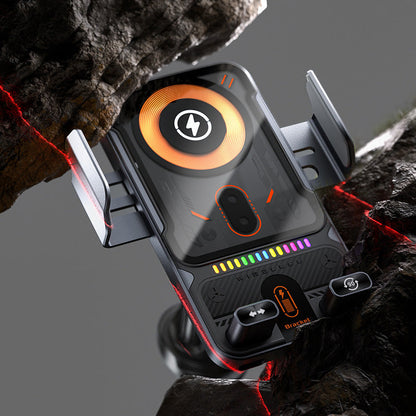 🚗📱Új vezeték nélküli autós tartó gyors töltési funkcióval⚡🔌