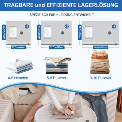 🎁Utolsó 50 szett elérhető📿Ingyenes rózsa nyaklánc🔥 USB elektromos vákuum kompressziós zsák 🌬️✨