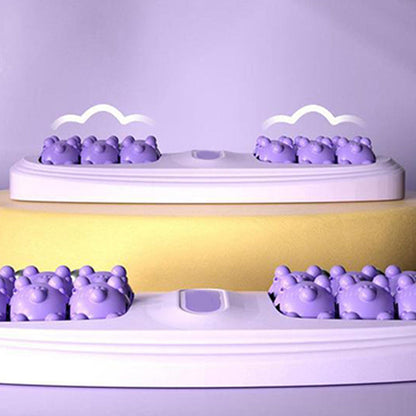 🦶 Hordozható dupla lábfürdő masszírozó – pihenés bárhol és bármikor🎁