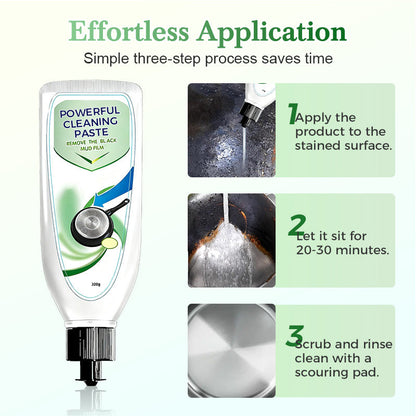 Erőteljes tisztítópaszta edényfenékhez