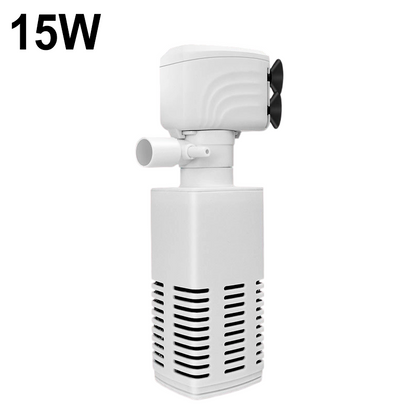 💦 Akvárium 3 az 1-ben Szűrő🐠Szűrés, Oxigénellátás és Vízkeringetés