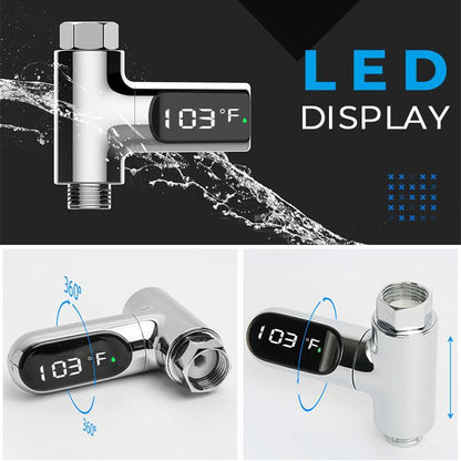🚿🌡️ Zuhany hőmérő - Alkalmas időseknek és babaváróknak 👶💕