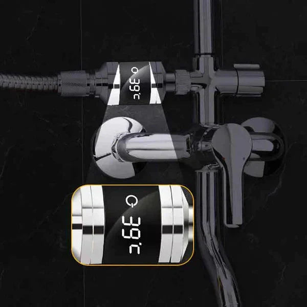 🚿🌡️ Zuhany hőmérő - Alkalmas időseknek és babaváróknak 👶💕