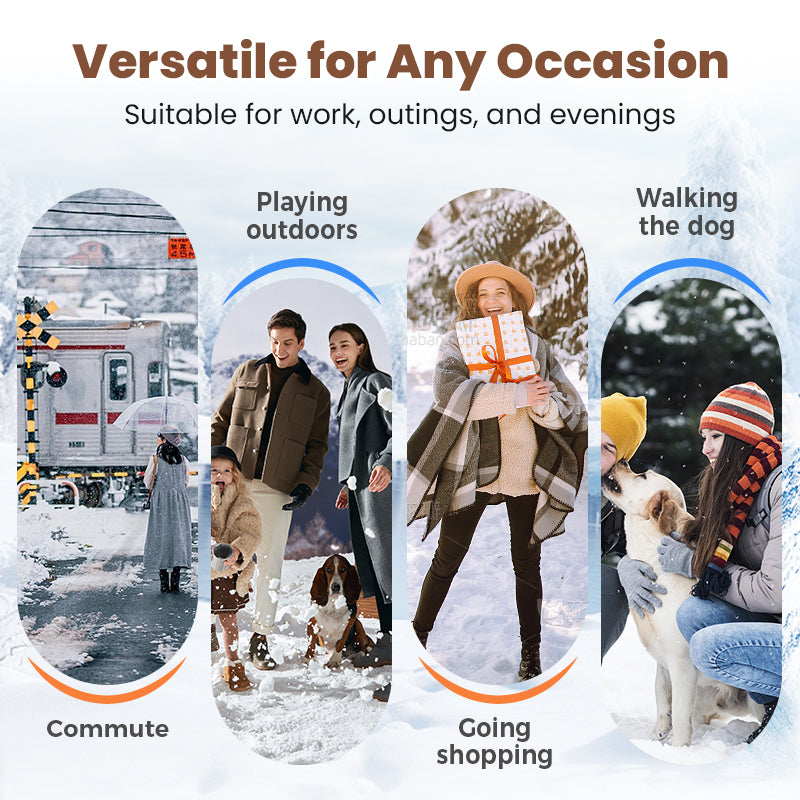 🔥Női vastag meleg, vaskos sarkú csizma👢