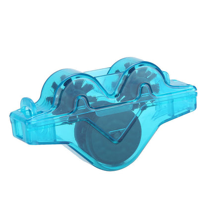 ✨Kompakt kerékpárlánc-tisztító (kerékpározás közben is használható)