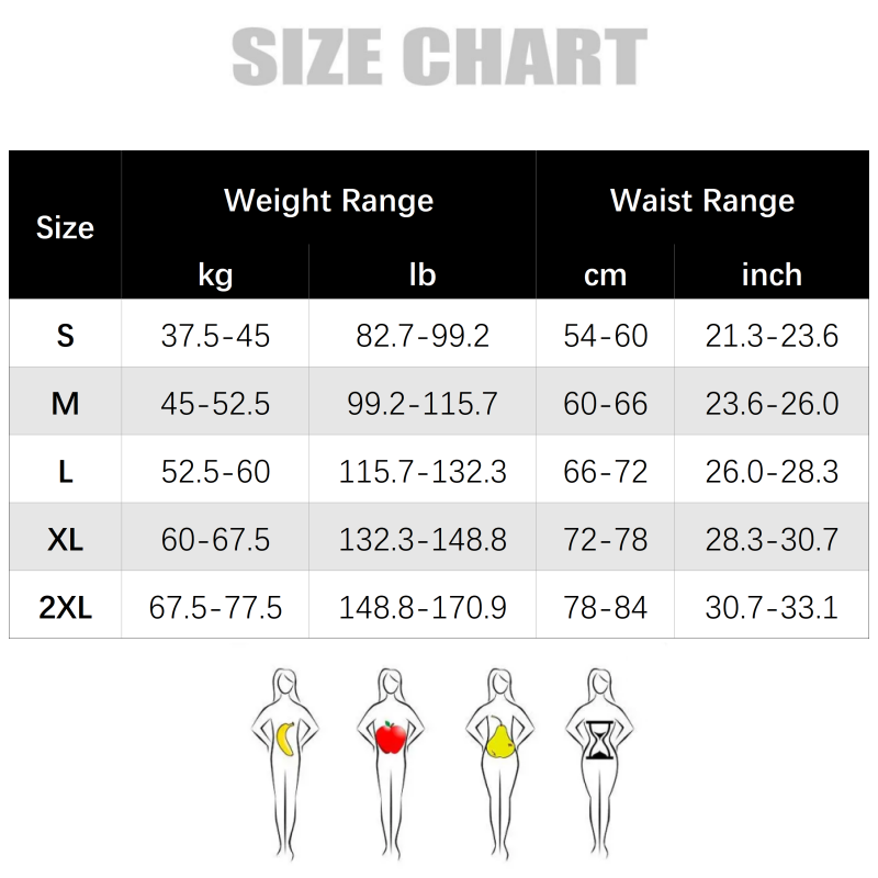 Női varrás nélküli hasleszorító öv