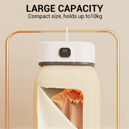 Hordozható, összecsukható mini szárító