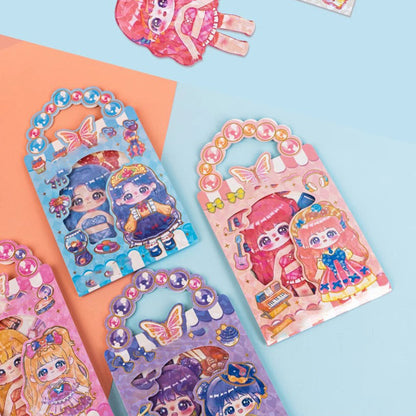 🔥 Mágneses öltöztetős babák gyerekeknek