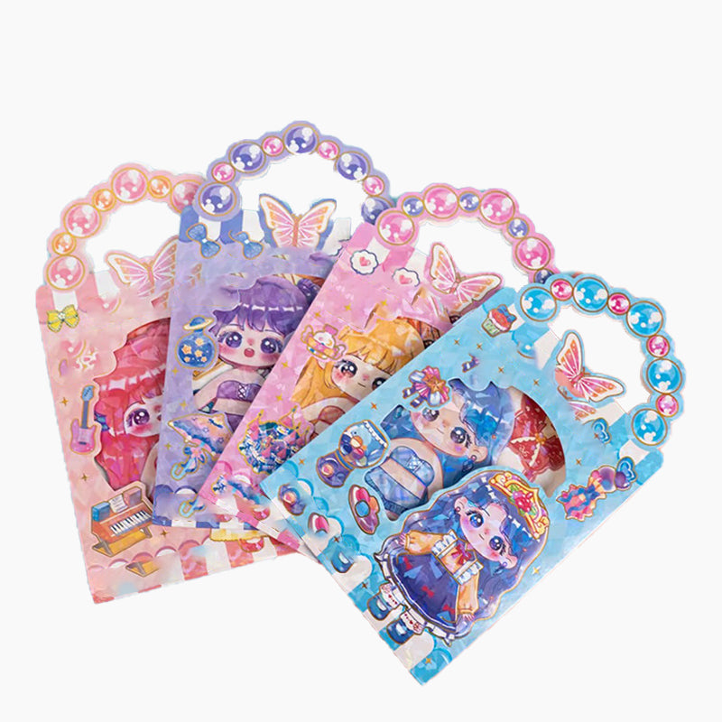 🔥 Mágneses öltöztetős babák gyerekeknek