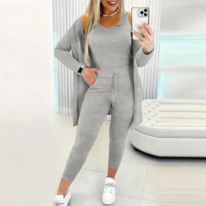 Női lezser divatos 3 darabos szett