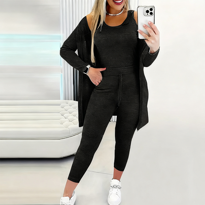 Női lezser divatos 3 darabos szett