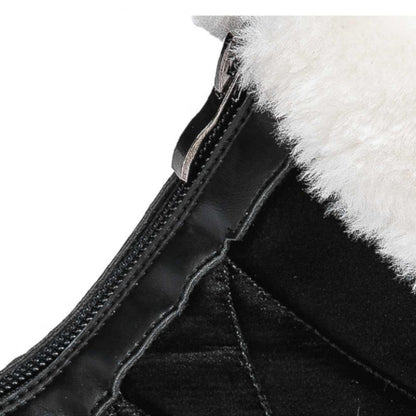 Női téli csizma pamut béléssel és polár béléssel