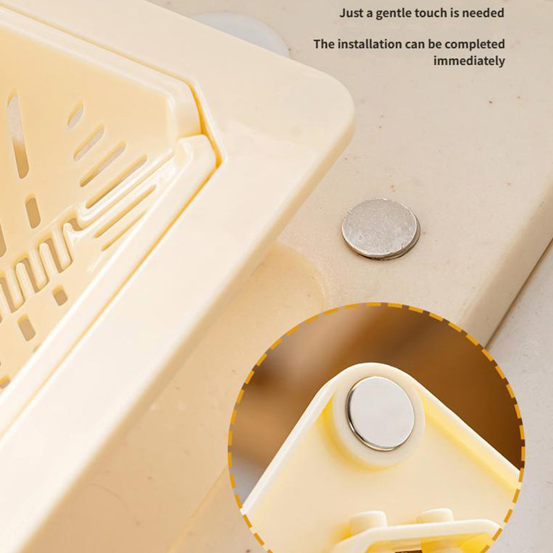 🍏Vásároljon 2 kap 1 ingyenes✨Mágneses, helytakarékos mosogatószűrő kosár