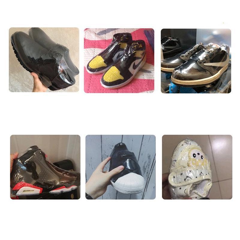 ♻️Környezetbarát, Lebomló Hőzsugorító Fólium (100 db) - Cipőcsomagoláshoz