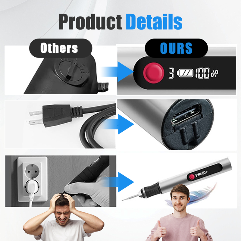 32 darabos multifunkcionális elektromos gravírozó toll készlet