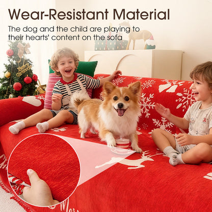 🎄Megfordítható karácsonyi kanapéhuzat