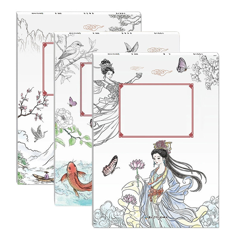 🎄🎁 Vízfestmény és kalligráfia másolása -👩‍🎨 Tapasztald meg a keleti kultúra varázsát 🖌️💕