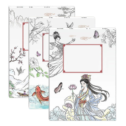 🎄🎁 Vízfestmény és kalligráfia másolása -👩‍🎨 Tapasztald meg a keleti kultúra varázsát 🖌️💕