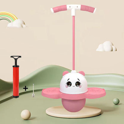 Szórakoztató egyensúlyozó ugráló játék