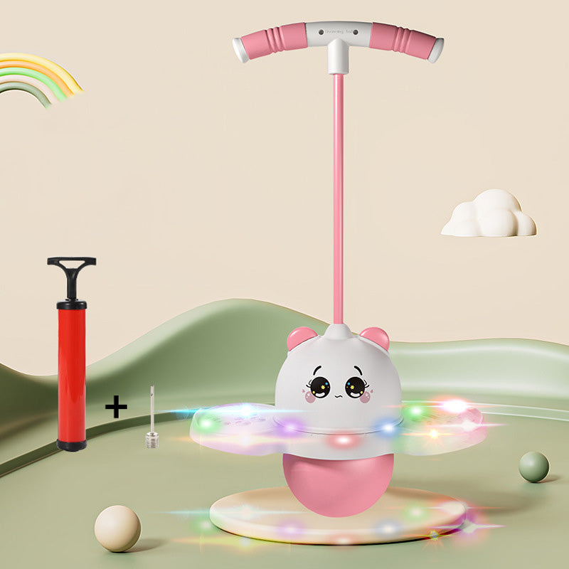 Szórakoztató egyensúlyozó ugráló játék