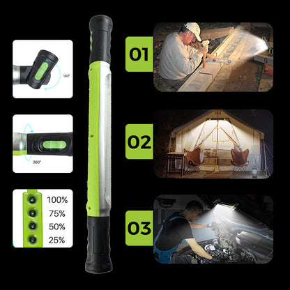 🧲💡 3000LM LED munkalámpa akasztóval 🚗👨‍🔧