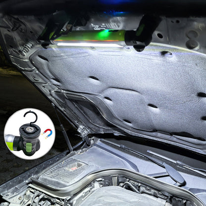 🧲💡 3000LM LED munkalámpa akasztóval 🚗👨‍🔧