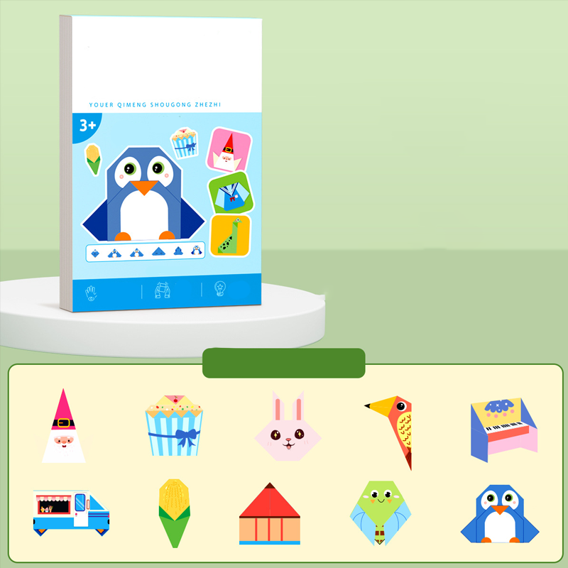 📚 Gyerek origami könyv — 30 origami minta!