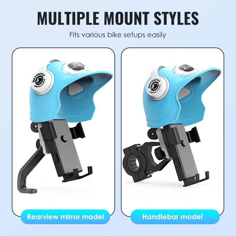 🚴‍♂️ Tartós kerékpár-mobiltelefon tartó, időjárásálló ☔🛡️