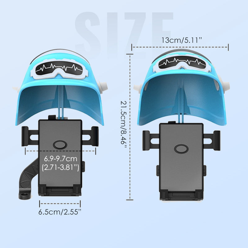 🚴‍♂️ Tartós kerékpár-mobiltelefon tartó, időjárásálló ☔🛡️