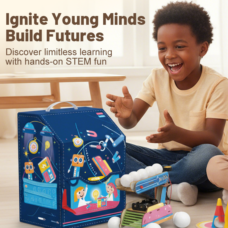 🎅 Karácsonyi elővétel 50% kedvezmény 🎁 8 az 1-ben STEM tudományos kísérleti készlet