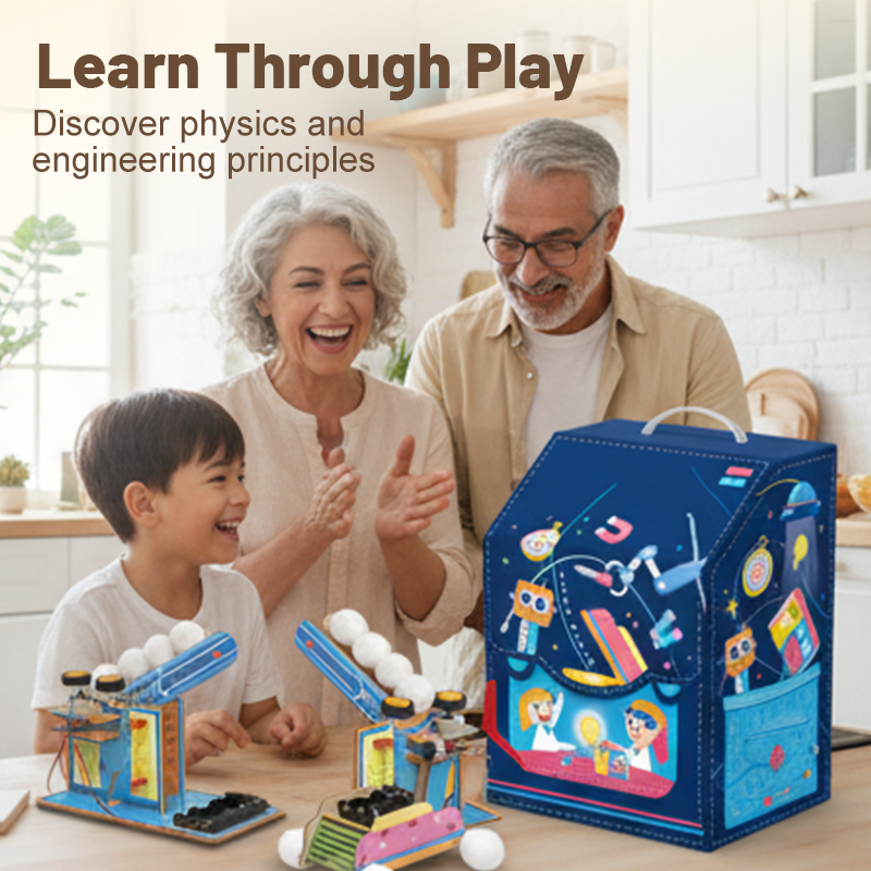 🎅 Karácsonyi elővétel 50% kedvezmény 🎁 8 az 1-ben STEM tudományos kísérleti készlet