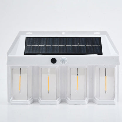 🔥Vásároljon 1 kap 1 ingyenes💡Kültéri vízálló, napenergiával működő mozgásérzékelős fali lámpa