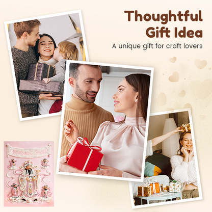 DIY 3D műanyag gyöngyfestő készlet