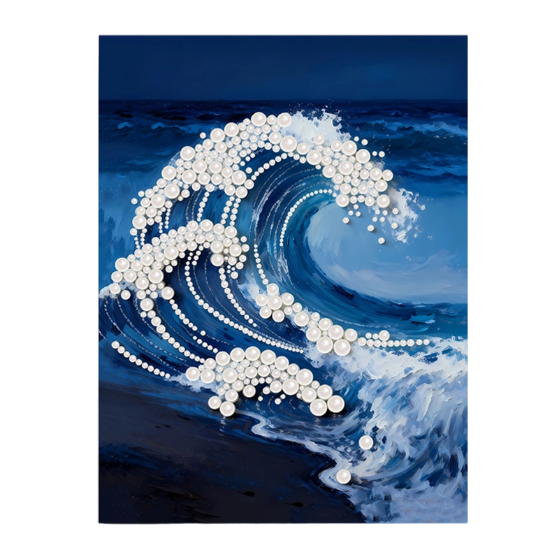 DIY 3D műanyag gyöngyfestő készlet