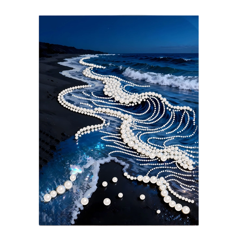 DIY 3D műanyag gyöngyfestő készlet