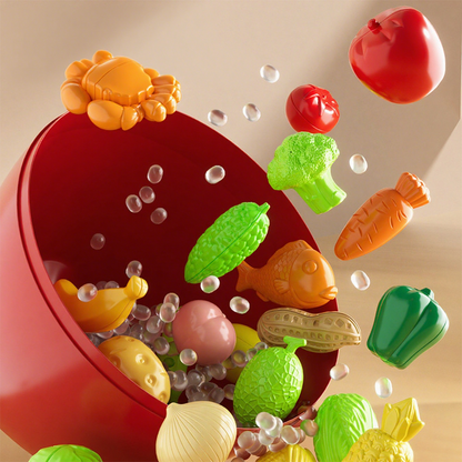 Vágó játék étel gyerekeknek