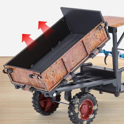 Gyerekeknek szóló retro traktor játékmodell