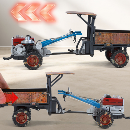 Gyerekeknek szóló retro traktor játékmodell