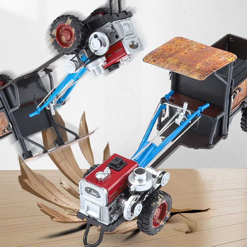 Gyerekeknek szóló retro traktor játékmodell