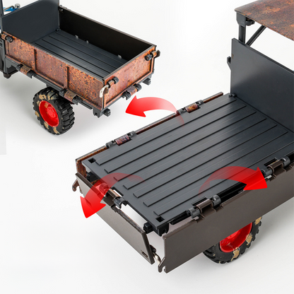 Gyerekeknek szóló retro traktor játékmodell