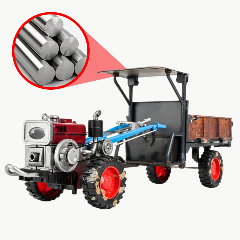 Gyerekeknek szóló retro traktor játékmodell