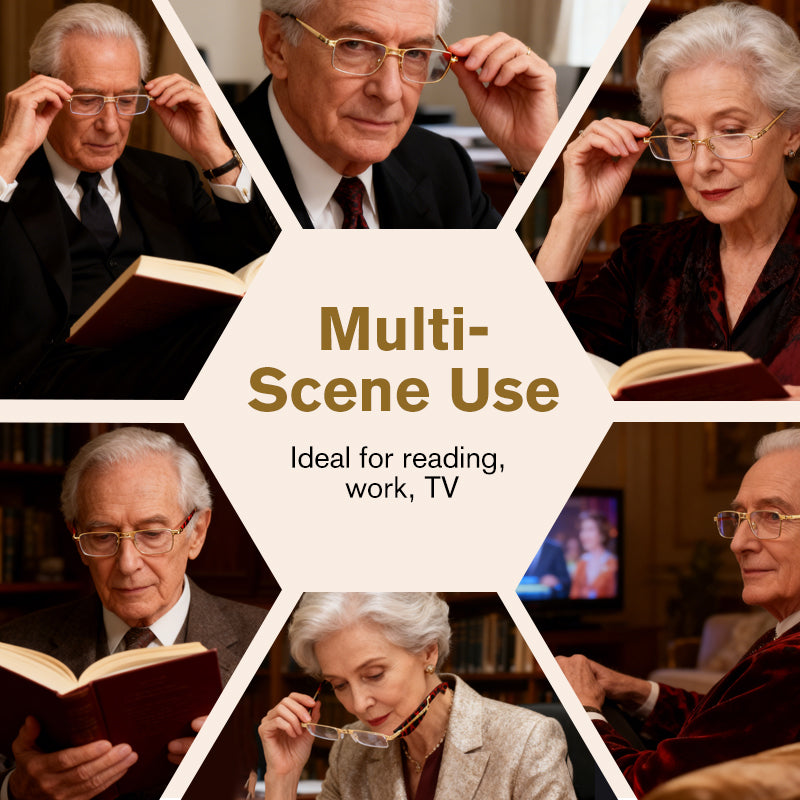 🎁Utolsó 50 szett elérhető📿Ingyenes rózsa nyaklánc👓 Összecsukható, recept nélkül kapható szemüveg (kék fény szűrővel, szemüvegtokkal)